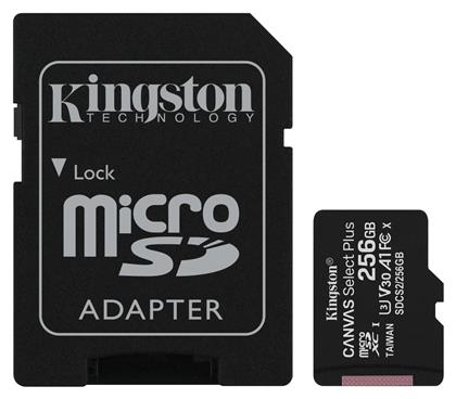 Canvas Select Plus microSDXC Class 10 U3 V30 A1 UHS-I Kingston