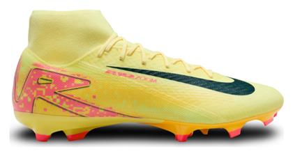 Mercurial Superfly 10 Academy Kylian Mbappé FG/MG Ψηλά Ποδοσφαιρικά Παπούτσια με Τάπες Lt Laser Orange / Armory Navy Nike