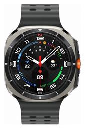 Galaxy Watch Ultra Titanium 47mm Αδιάβροχο με eSIM και Παλμογράφο (Titanium SIlver) Samsung